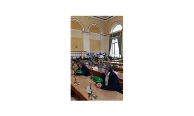 30 вересня 2020 р. у Національній бібліотеці України імені Ярослава Мудрого відбулася зустріч Міністра культури та інформаційної політики Олександра Ткаченка, заступниці міністра Лариси Петасюк та генеральної директорки Директорату з питань внутрішньої та